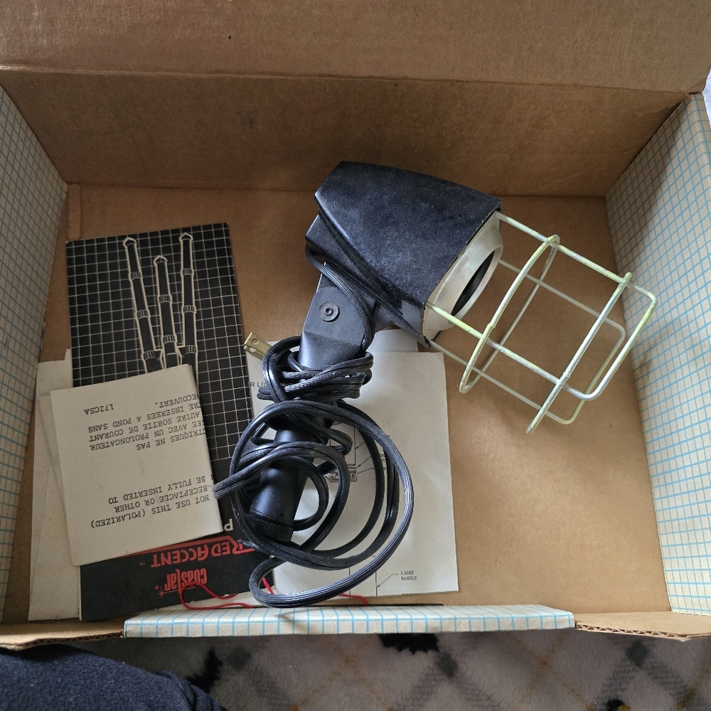 Vintage Retro Harwood VL-6 Vintage Video Camera Light